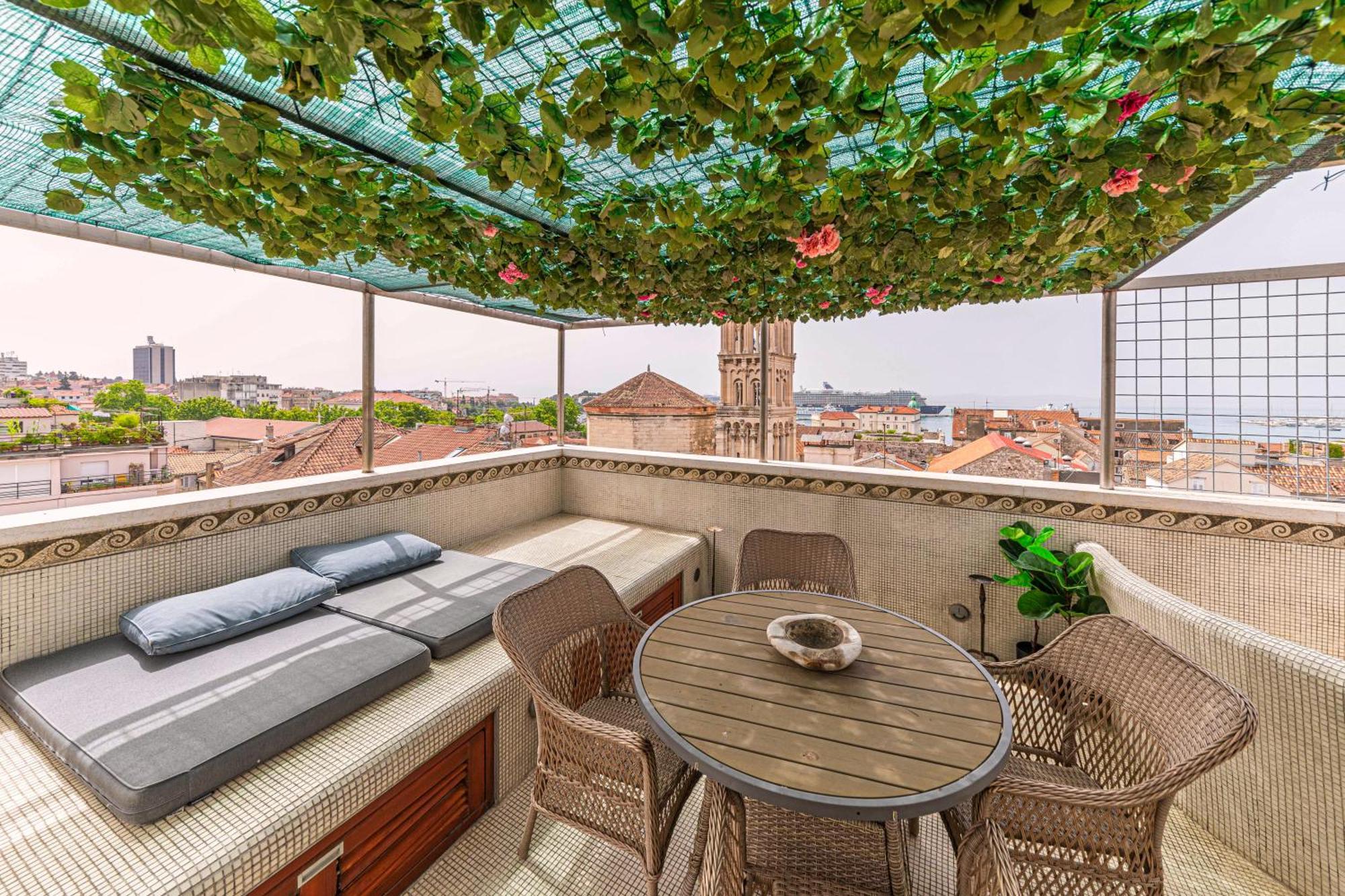 Appartement Augubio Penthouse à Split Extérieur photo